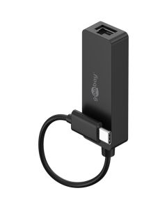 Goobay USB-C til RJ-45 Nettverksadapter - Svart