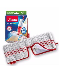 Vileda 1-2 Spray Max erstatningsmopp – 1 stk.