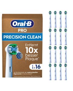 Oral-B Pro Precision Clean tannbørstehoder 16 stk. - hvid