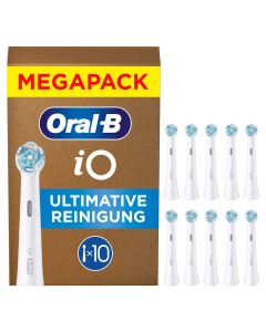 Oral-b IO Ultimate Clean Tannbørstehoder 10 stk (Hvit)