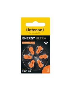 Intenso Str. 13 (A13) høreapparatbatterier - 6 stk.