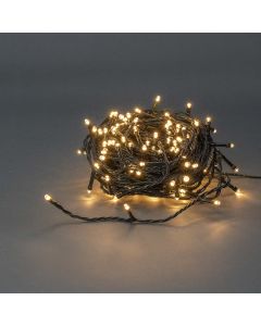 Nedis – 180 LED lyskjede – med timer – varm hvit – 13,5 m