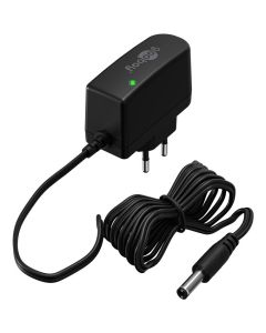 12 V strømforsyning - 1,0 A - 5,5x2,1 mm