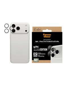 PanzerGlass® Hoops™ kameralinsebeskytter – iPhone 17 Pro | 17 Pro Max | 16 Pro | 16 Pro Max