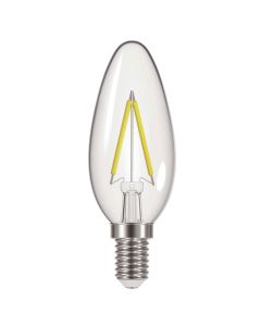 Energizer E14 LED glødepære 2W (250lm), 2700K, varm hvit