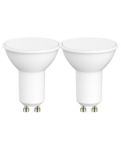 Eveready GU10 LED-pære 4,2W (350lm), 3000K, varmhvit, 2 stk.