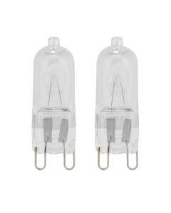 Eveready G9 ovnspære 40W (320lm), 2800K, varmhvit, 2 stk - Kan brukes opp til 300°C