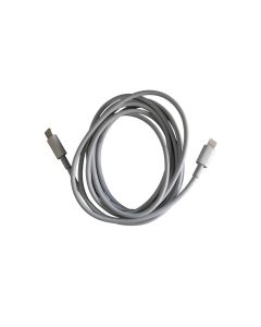 USB-C 2.0 til Lightning lade- og datakabel, hvit, 2 m