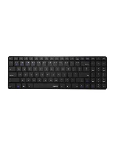 Rapoo E9100M trådløst multimodus-tastatur - svart