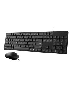 Rapoo NX8020 kablet mus og tastatur-sett - svart