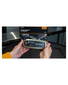 Ctek MXS 5.0 batterilader inkl. powerbank og Comfort Indicator Eyelet