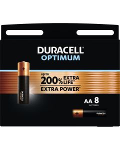 Duracell OPTIMUM AA / MN1500 / LR06 (8 stk.)