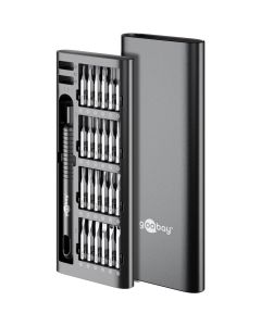 Goobay presisjonsskrutrekkersett med 48 forskjellige bits