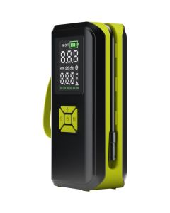 Goobay oppladbar minikompressor med display