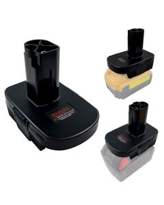 Batteriadapter - DeWalt/Milwaukee 18V/20V for Craftsman 19,2V litium/Ni-MH elektroverktøy