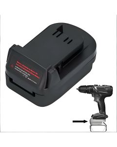 Batteriadapter - Bosch 18V til Milwaukee 18V litiumelektroverktøy