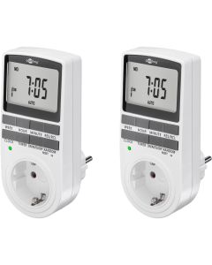 Digital timer (av/på-klokke) - 2 stk.