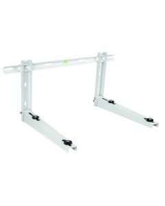 Veggfeste til varmepumpe, 420 × 375 × 775 mm, 120 kg