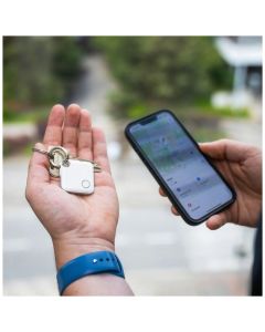 FIXED Tag Tracker - kompatibel med Apple Find My - Hvit