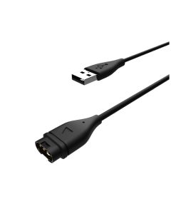 FIXED ladekabel USB-A til Garmin-smartklokke - Svart