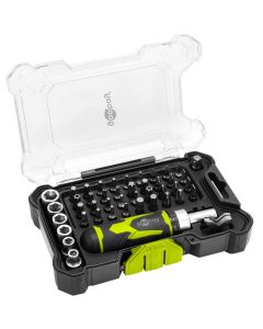 Goobay skrutrekkersett med 43 forskjellige bits