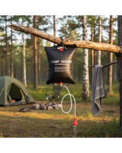 Campingdusj, soloppvarmet, 20 liter