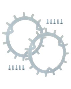Terrenghjul i metall til Mammotion Yuka Mini robotgressklipper - 2 stk.