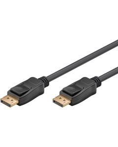 Goobay DisplayPort 1.4-kabel, 32,4 Gbit/s – 1 m