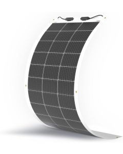 100 W fleksibelt solcellepanel – monokrystallinsk, ETFE, 18 V