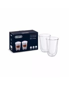DeLonghi DLSC312 Latte Macchiato-glass 330 ml - 2 stk.