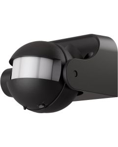 Bevegelsessensor AP-1 utendørs IP44 - vippbar, svart