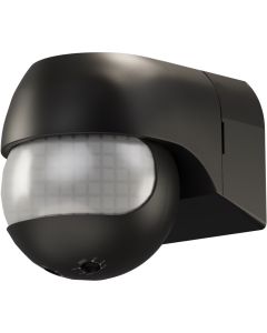Bevegelsessensor AP-2 utendørs IP44 - svingbar/vippbar, svart