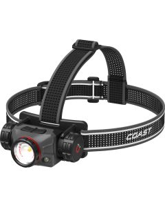 Coast XPH40R oppladbar hodelykt med magnet, farger og stemmestyring, 3000 lumen