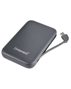 Intenso powerbank S10000 10 000 mAh med USB-C-kabel - Grå