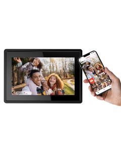 Denver PFF-725B Digital fotoramme med ramme, 7" - svart