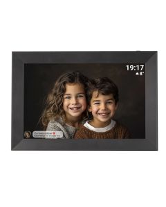 Denver PFF-1012BMK3 digital fotoramme med Frameo, 10,1" - Svart