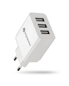 3-pinners USB-A-lader 17W