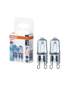 Osram G9 ovnspære 25W - Kan brukes opp til 300 °C - 2 stk.
