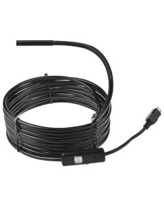 Endoskop/inspeksjonskamera for PC/Android, Micro-USB, IP67 - 5m