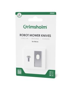 12 kniver for MOVA - rustfritt stål inkl. skruer