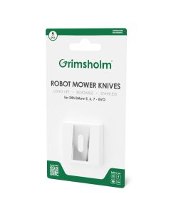 9 kniver til Stihl iMOW, iMow EVO disc-cut - rustfritt stål inkl. skruer