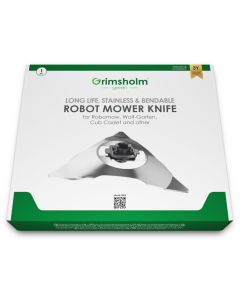 Kniv til Robomow RC/MC/TC/RS/TS/MS og Wolf Garten Roboscooter - rustfritt stål