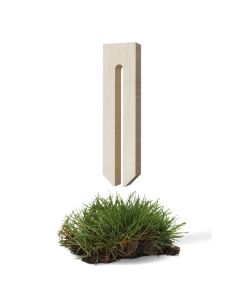 Avgrensningsplugger i tre, 100 % nedbrytbare - 100 stk.