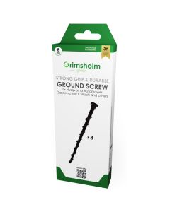 Pinner / ankerskruer til ladestasjon for robotgressklippere, Husqvarna, Gardena og andre, 18 cm - 8 stk.