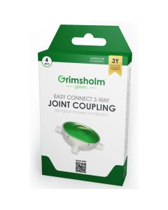 Skjøtehylse for kant- og guidekabel til robotgressklippere fra Greenworks, Husqvarna, Gardena, Bosch, Robomow, Worx etc - 4 stk.