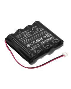Batteri for Messerschmitt automatisk dør - 6V 2600mAh Alkaline
