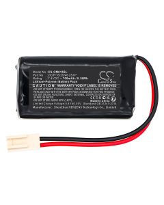 Batteri for nødbelysning 7,4 V 700 mAh Li-Po