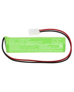 Batteri for nødbelysning EluBat 2,4 V 2000 mAh Ni-MH