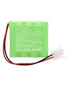 Batteri for nødbelysning 4,8 V 4500 mAh Ni-MH