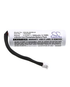 ESYLUX 3,2 V 1800 mAh LiFePO4-batteri for nødbelysning